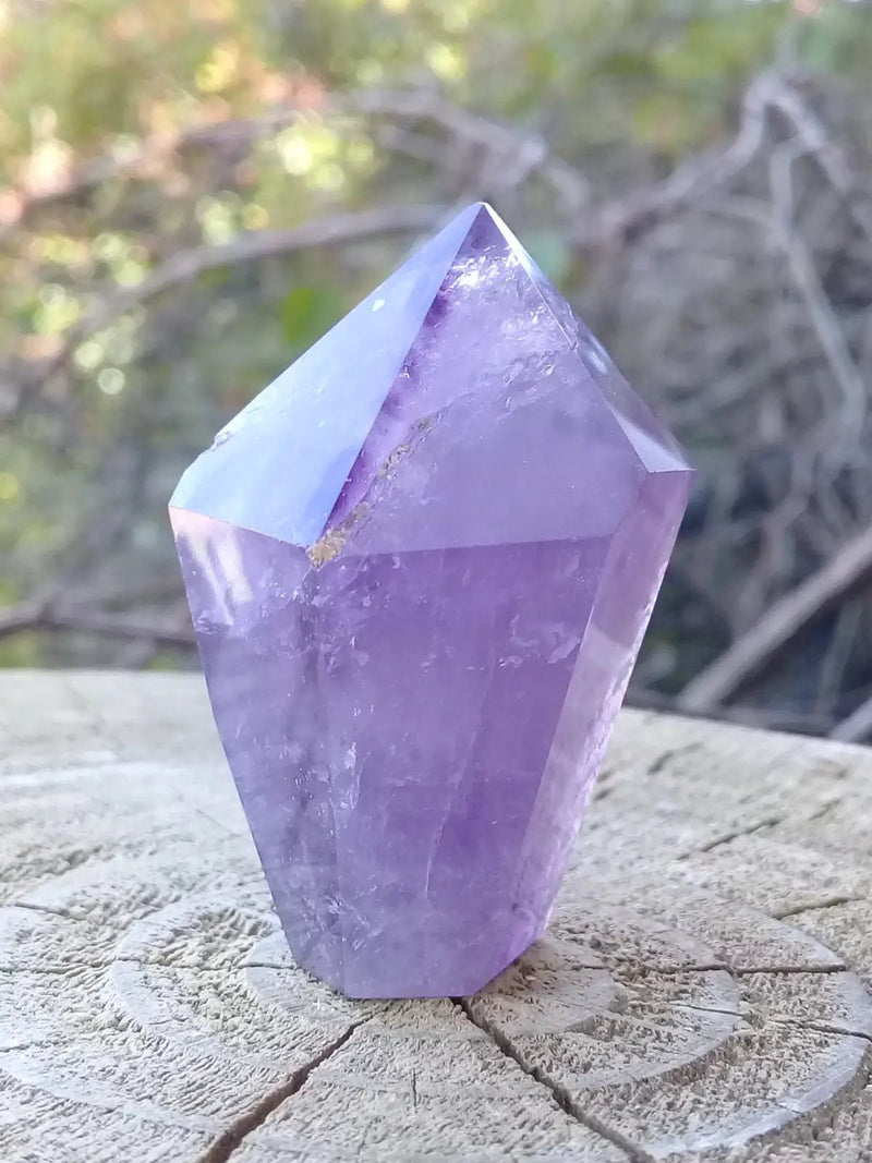 Load image into Gallery viewer, Améthyste du Brésil colonne Grade A ++++ Améthyste du Brésil colonne
