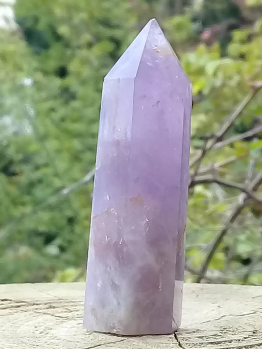 Améthyste du Brésil colonne Grade A ++++ Améthyste du Brésil colonne