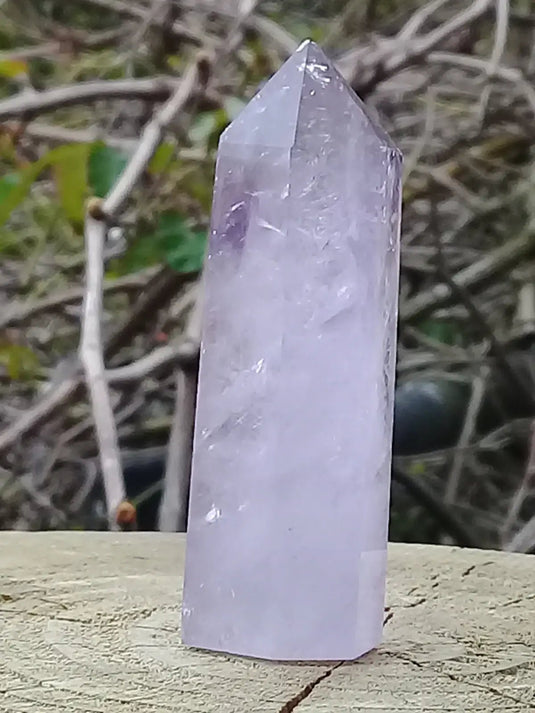 Améthyste du Brésil colonne Grade A ++++ Améthyste du Brésil colonne