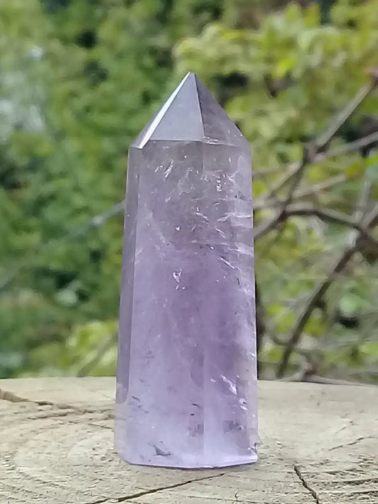 Améthyste du Brésil colonne Grade A ++++ Améthyste du Brésil colonne