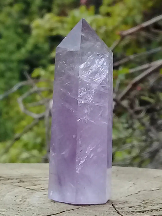 Améthyste du Brésil colonne Grade A ++++ Améthyste du Brésil colonne