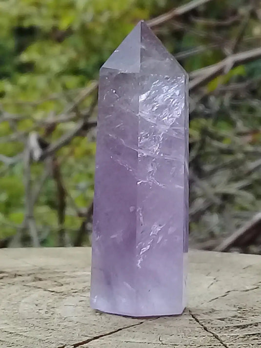 Améthyste du Brésil colonne Grade A ++++ Améthyste du Brésil colonne