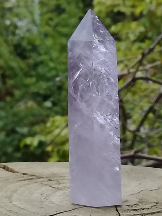 Améthyste du Brésil colonne Grade A ++++ Améthyste du Brésil colonne