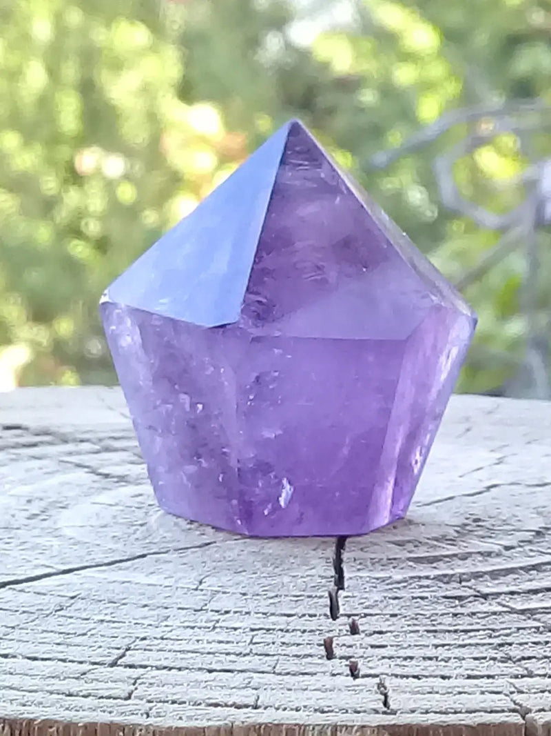 Load image into Gallery viewer, Améthyste du Brésil colonne Grade A++++ Améthyste du Brésil colonne
