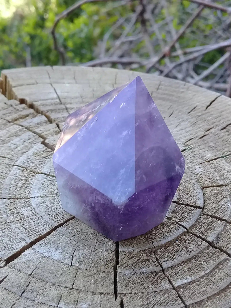 Load image into Gallery viewer, Améthyste du Brésil colonne Grade A ++++ Améthyste du Brésil colonne
