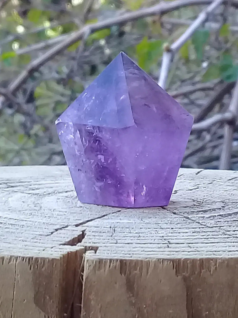 Load image into Gallery viewer, Améthyste du Brésil colonne Grade A++++ Améthyste du Brésil colonne
