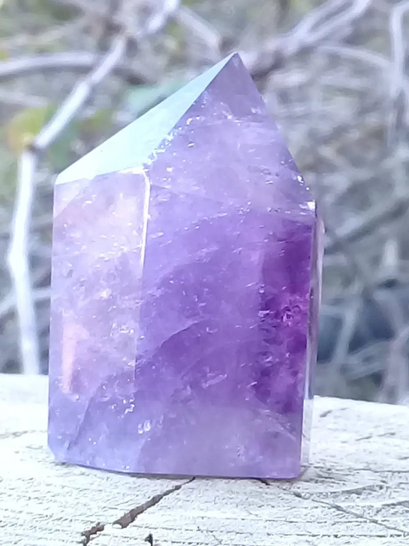 Load image into Gallery viewer, Améthyste du Brésil colonne Grade A ++++ Améthyste du Brésil colonne
