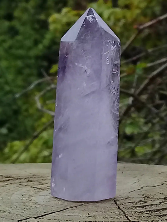 Améthyste du Brésil colonne Grade A ++++ Améthyste du Brésil colonne