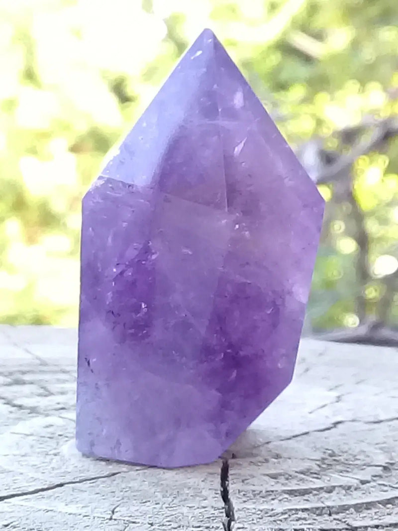 Load image into Gallery viewer, Améthyste du Brésil colonne Grade A ++++ Améthyste du Brésil colonne
