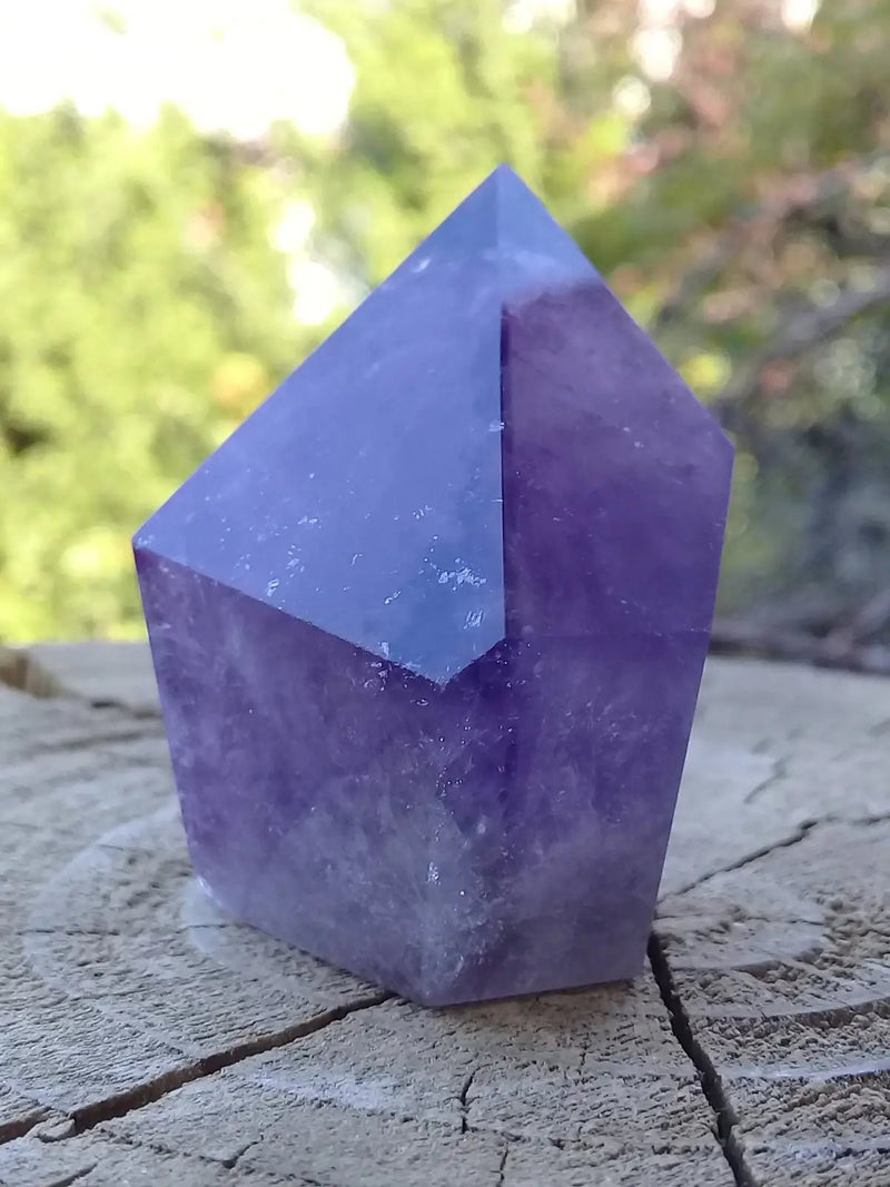 Load image into Gallery viewer, Améthyste du Brésil colonne Grade A ++++ Améthyste du Brésil colonne
