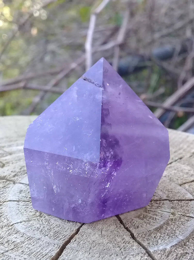 Load image into Gallery viewer, Améthyste du Brésil colonne Grade A ++++ Améthyste du Brésil colonne
