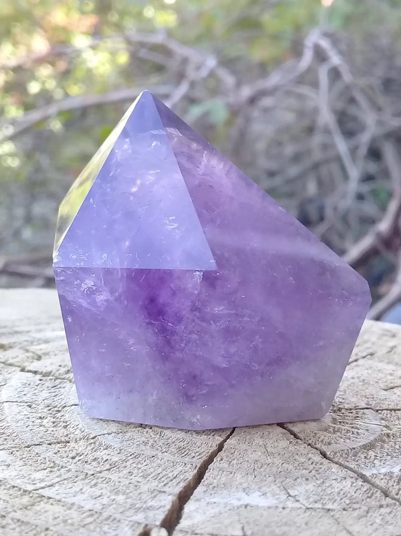 Load image into Gallery viewer, Améthyste du Brésil colonne Grade A ++++ Améthyste du Brésil colonne
