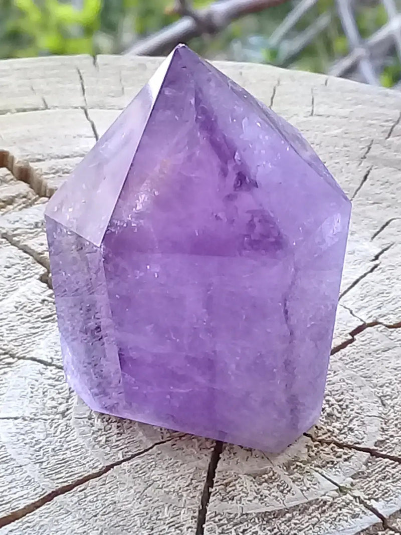 Load image into Gallery viewer, Améthyste du Brésil colonne Grade A ++++ Améthyste du Brésil colonne
