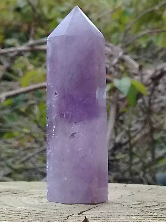 Améthyste du Brésil colonne Grade A ++++ Améthyste du Brésil colonne