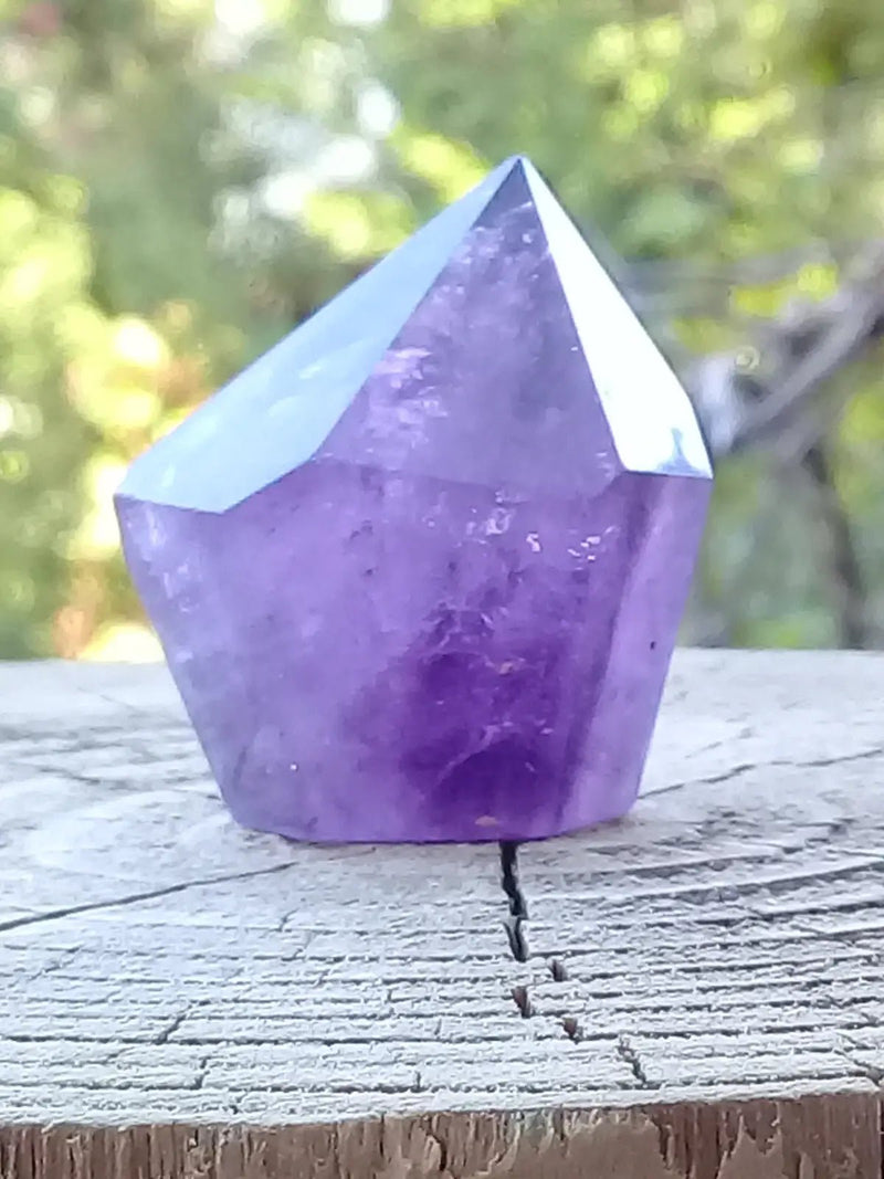 Load image into Gallery viewer, Améthyste du Brésil colonne Grade A++++ Améthyste du Brésil colonne
