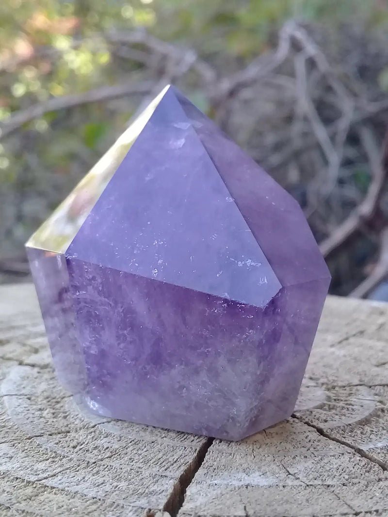 Load image into Gallery viewer, Améthyste du Brésil colonne Grade A ++++ Améthyste du Brésil colonne
