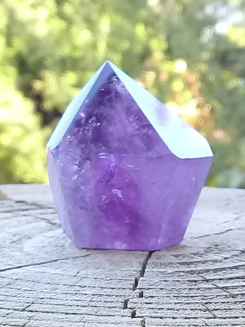 Load image into Gallery viewer, Améthyste du Brésil colonne Grade A++++ Améthyste du Brésil colonne
