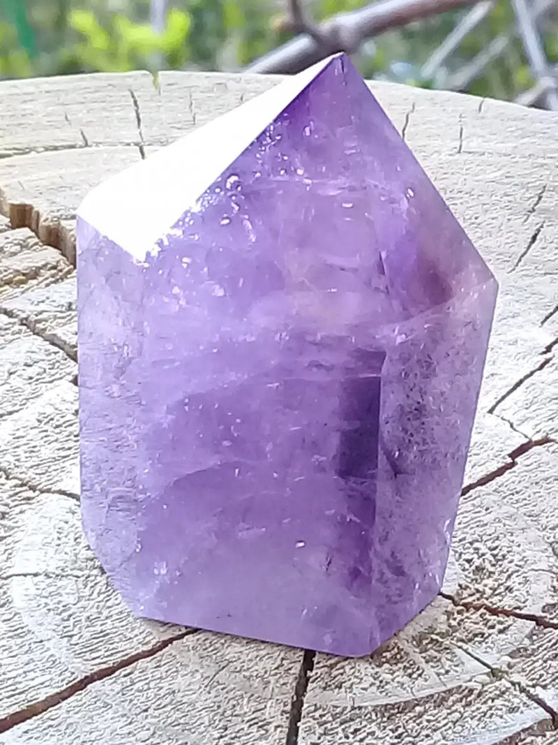 Load image into Gallery viewer, Améthyste du Brésil colonne Grade A ++++ Améthyste du Brésil colonne
