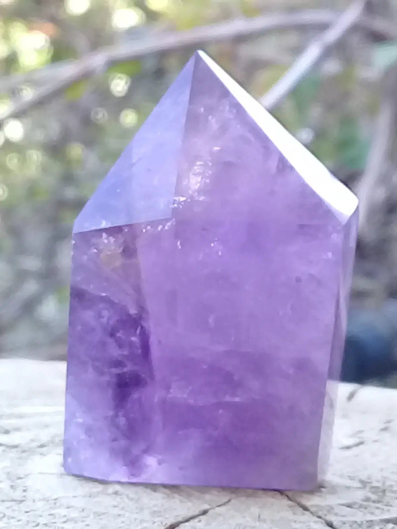 Load image into Gallery viewer, Améthyste du Brésil colonne Grade A ++++ Améthyste du Brésil colonne
