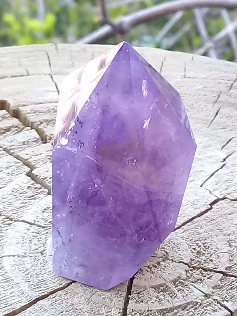 Load image into Gallery viewer, Améthyste du Brésil colonne Grade A ++++ Améthyste du Brésil colonne
