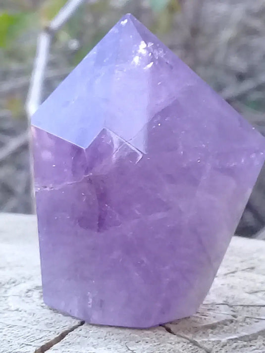 Améthyste du Brésil colonne Grade A ++++ Améthyste du Brésil colonne