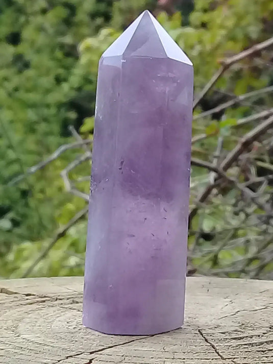 Améthyste du Brésil colonne Grade A ++++ Améthyste du Brésil colonne