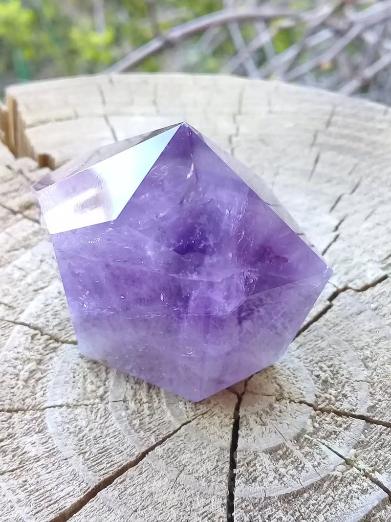 Load image into Gallery viewer, Améthyste du Brésil colonne Grade A ++++ Améthyste du Brésil colonne
