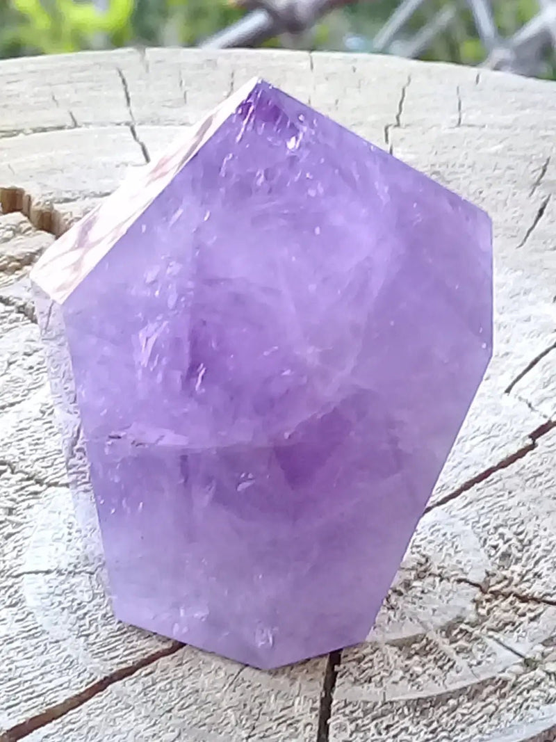 Load image into Gallery viewer, Améthyste du Brésil colonne Grade A ++++ Améthyste du Brésil colonne
