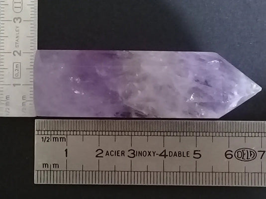 Améthyste du Brésil colonne Grade A ++++ Améthyste du Brésil colonne