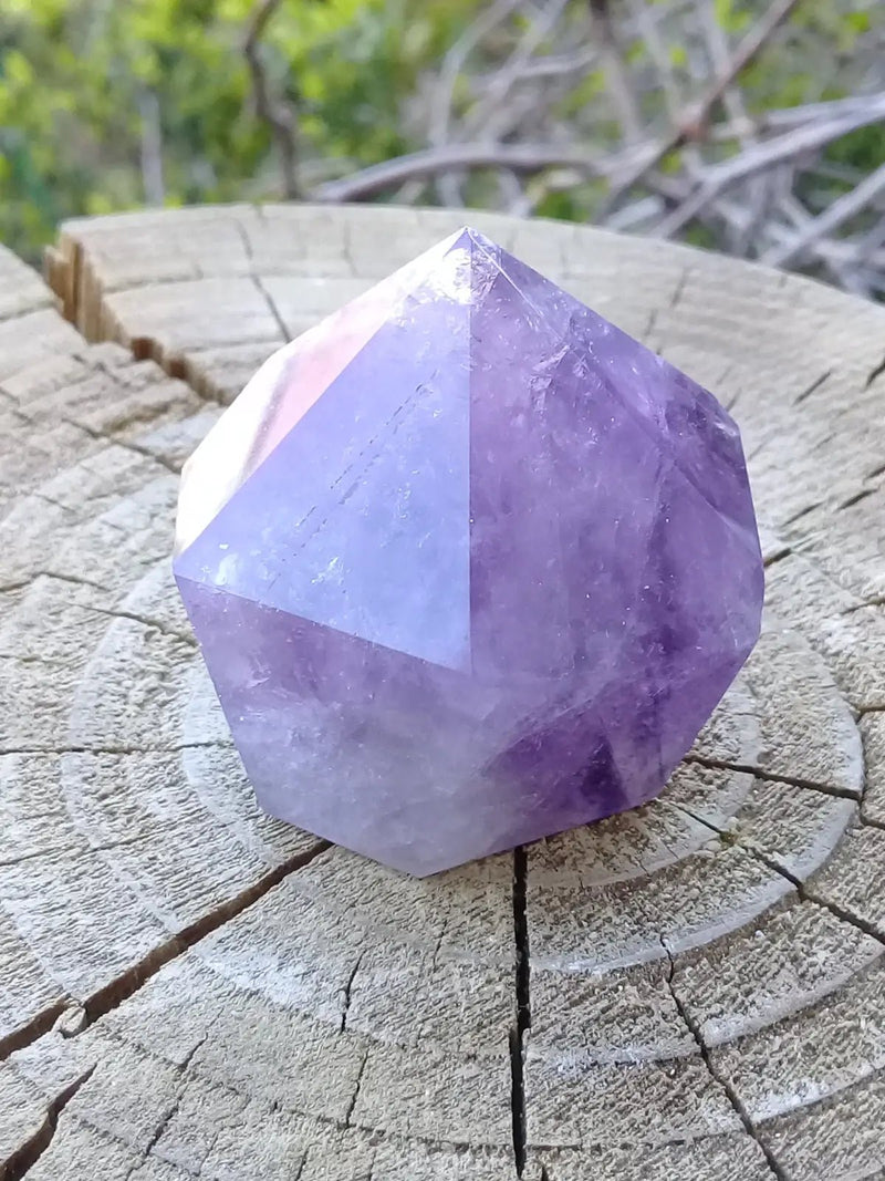 Load image into Gallery viewer, Améthyste du Brésil colonne Grade A ++++ Améthyste du Brésil colonne
