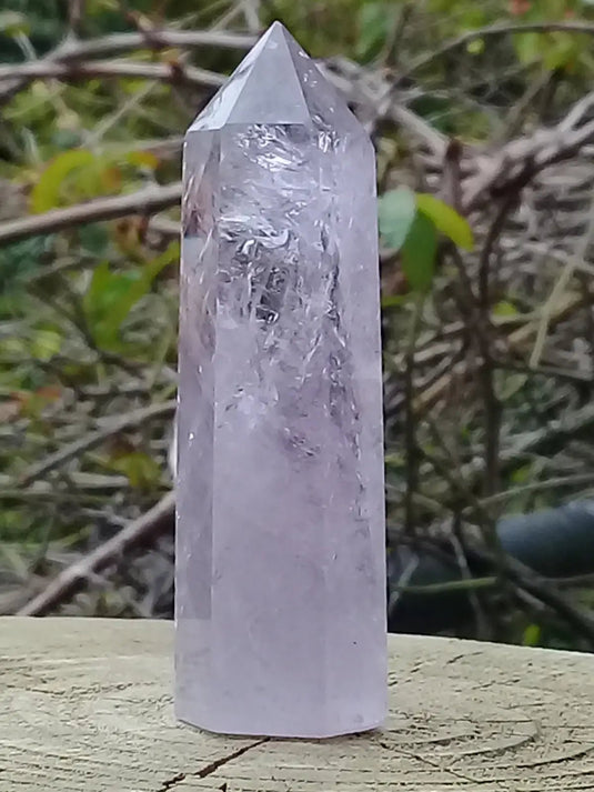 Améthyste du Brésil colonne Grade A ++++ Améthyste du Brésil colonne