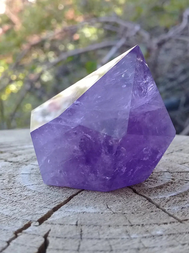 Load image into Gallery viewer, Améthyste du Brésil colonne Grade A ++++ Améthyste du Brésil colonne
