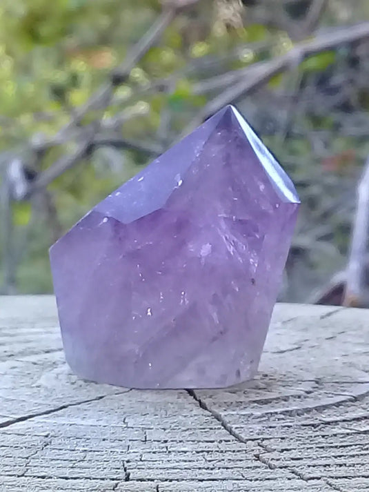 Améthyste du Brésil colonne Grade A ++++ Améthyste du Brésil colonne