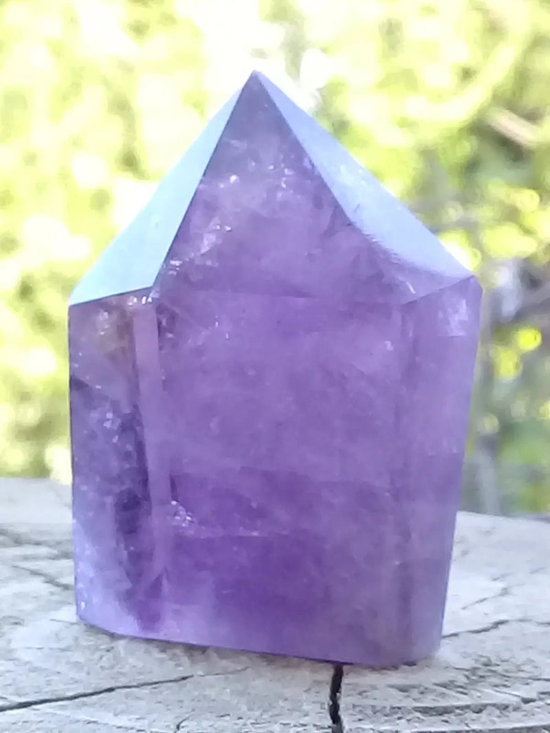 Load image into Gallery viewer, Améthyste du Brésil colonne Grade A ++++ Améthyste du Brésil colonne
