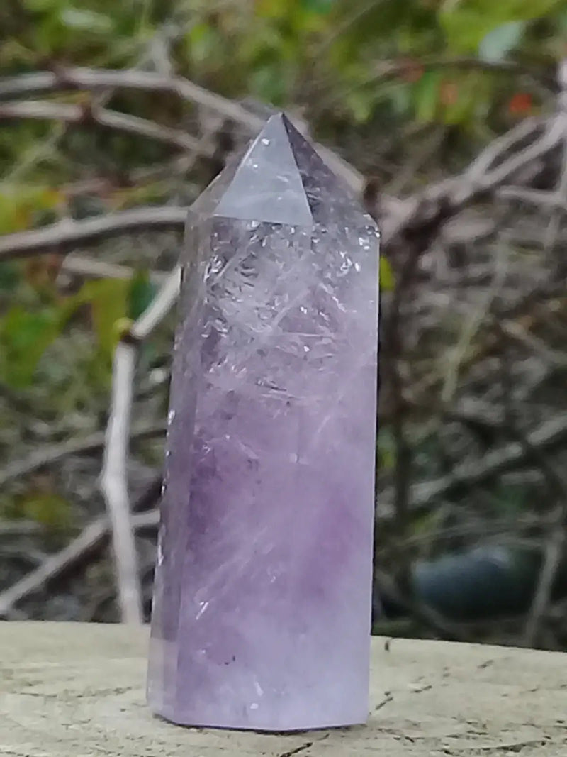 Chargez l&#39;image dans la visionneuse de la galerie, Améthyste du Brésil colonne Grade A ++++ Améthyste du Brésil colonne
