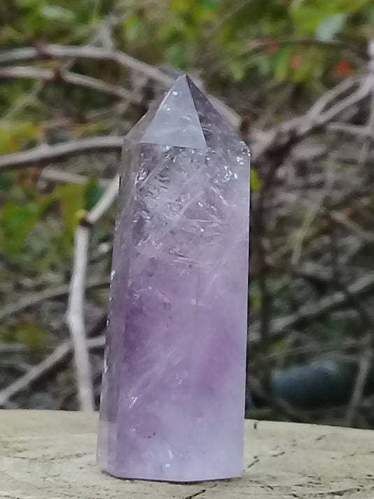 Améthyste du Brésil colonne Grade A ++++ Améthyste du Brésil colonne