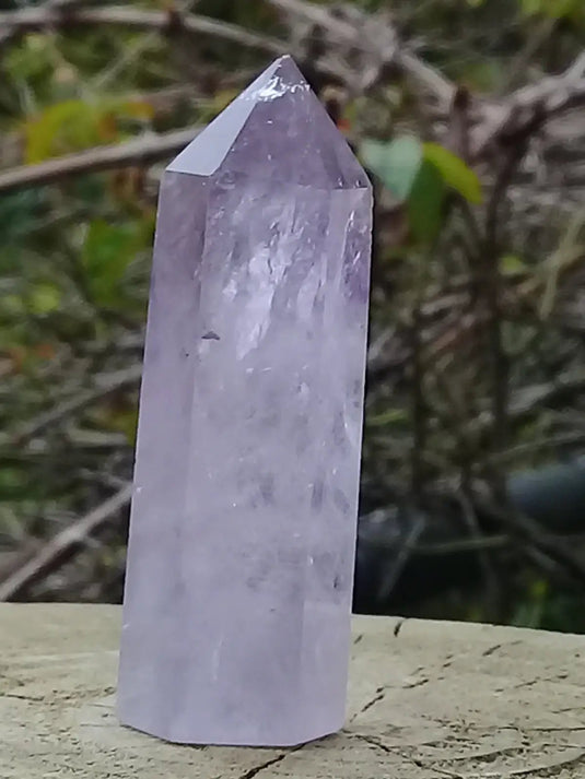 Améthyste du Brésil colonne Grade A ++++ Améthyste du Brésil colonne