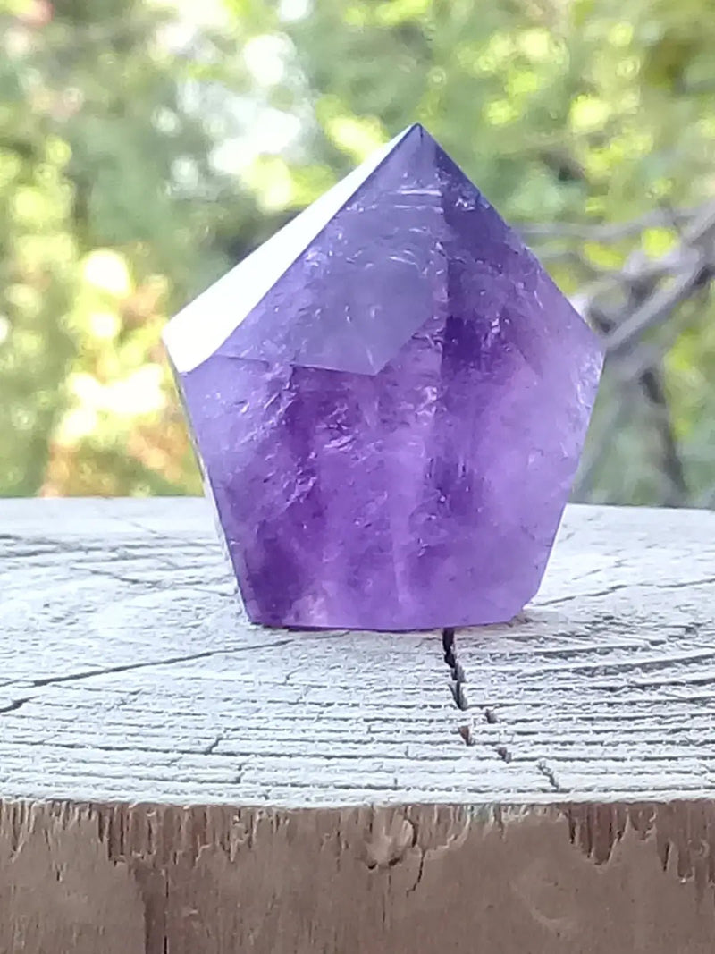 Load image into Gallery viewer, Améthyste du Brésil colonne Grade A++++ Améthyste du Brésil colonne
