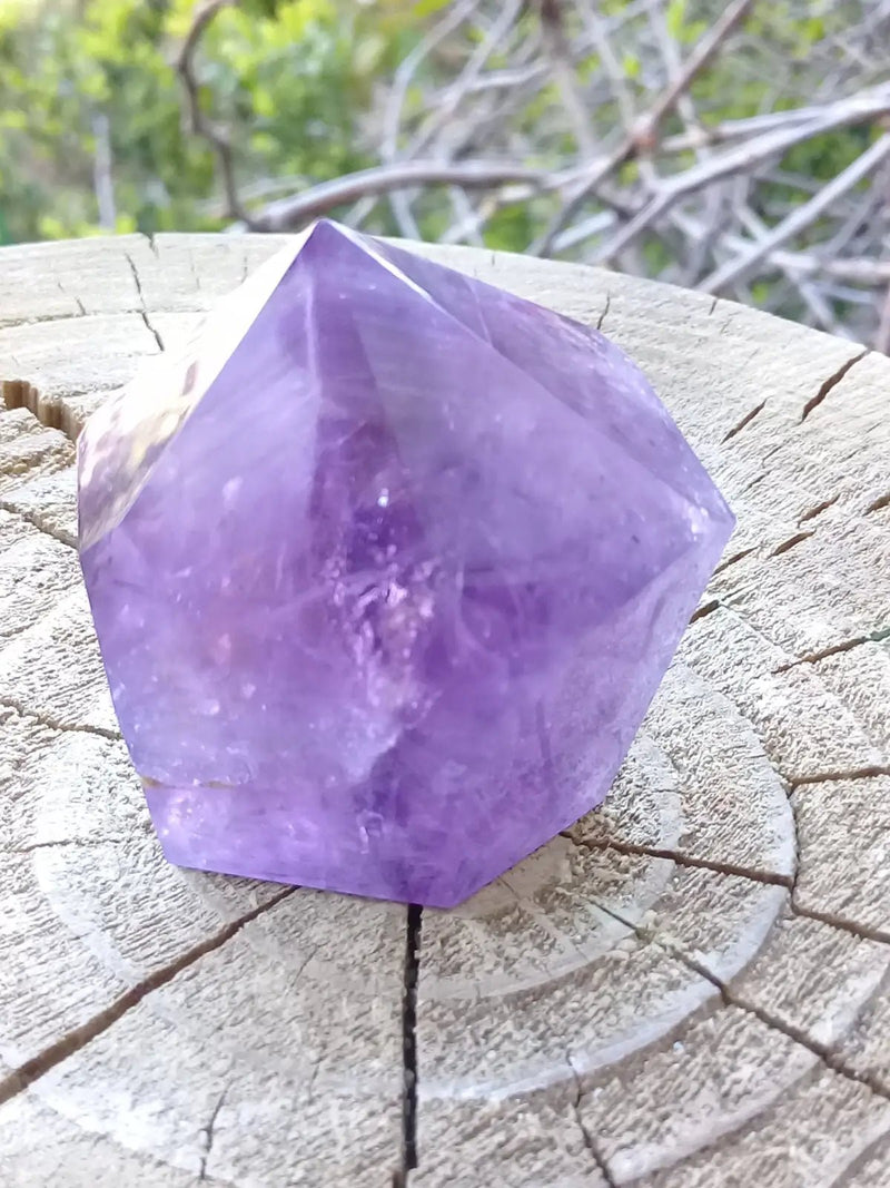 Load image into Gallery viewer, Améthyste du Brésil colonne Grade A ++++ Améthyste du Brésil colonne
