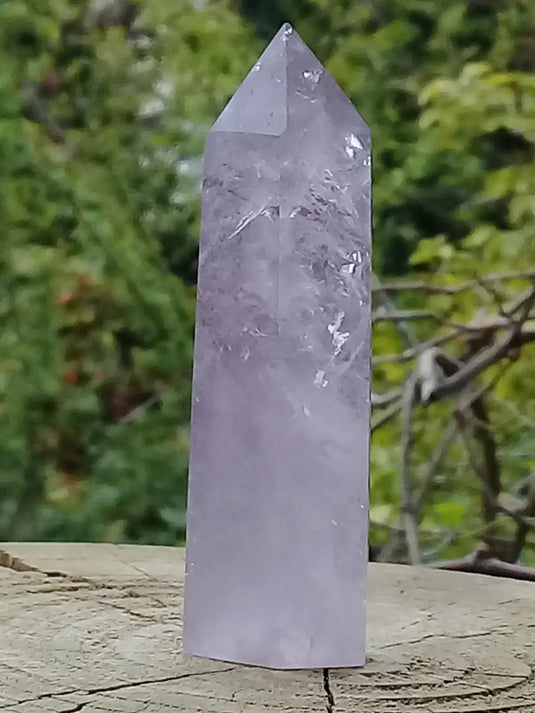 Améthyste du Brésil colonne Grade A ++++ Améthyste du Brésil colonne