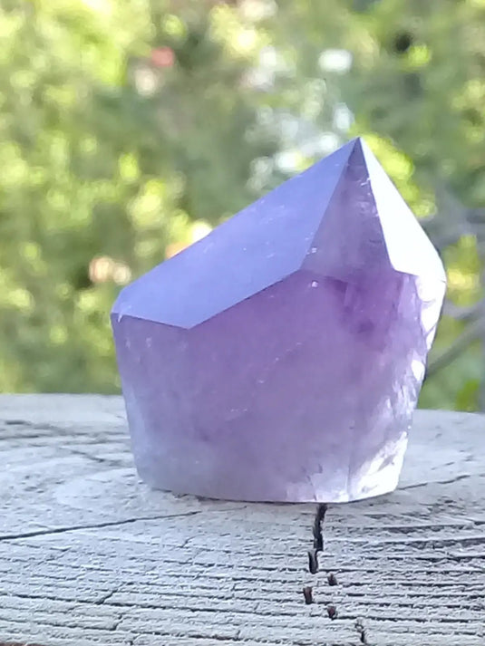 Améthyste du Brésil colonne Grade A ++++ Améthyste du Brésil colonne