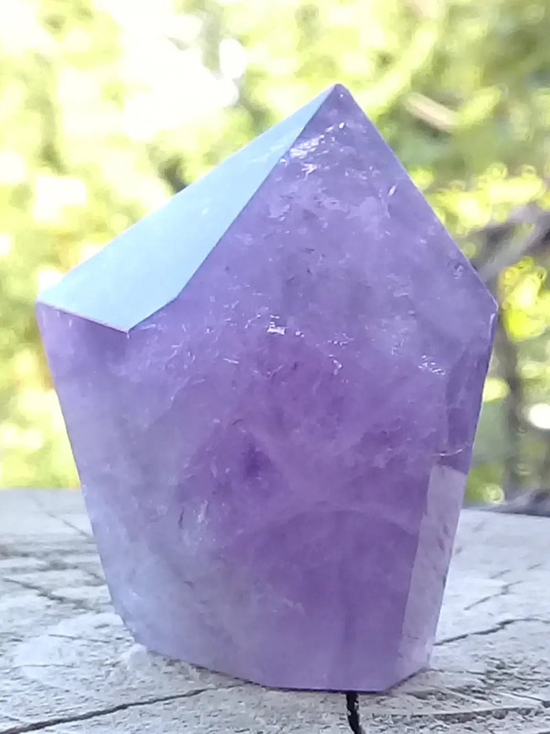 Load image into Gallery viewer, Améthyste du Brésil colonne Grade A ++++ Améthyste du Brésil colonne
