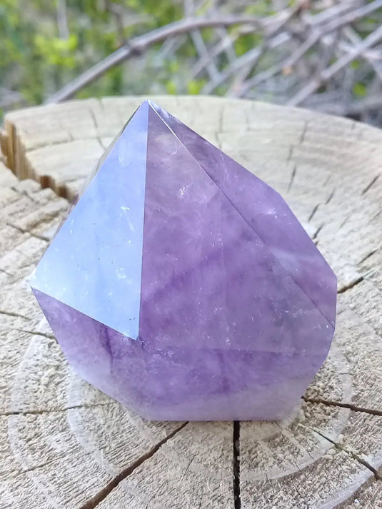 Améthyste du Brésil colonne Grade A ++++ Améthyste du Brésil colonne