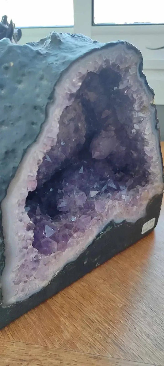 Améthyste du Brésil - Géode - Grade Prémium - Dim en cm: 23 x 24 x 20/ 11.100kg Géode d’Améthyste du Brésil