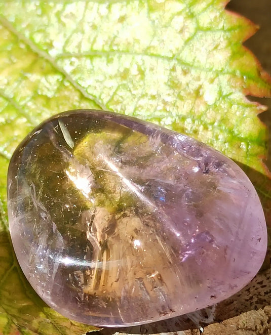 Amétrine de Bolivie - Pierre roulée (Taille Petite à Moyenne) - Grade Prémium Pierre roulée