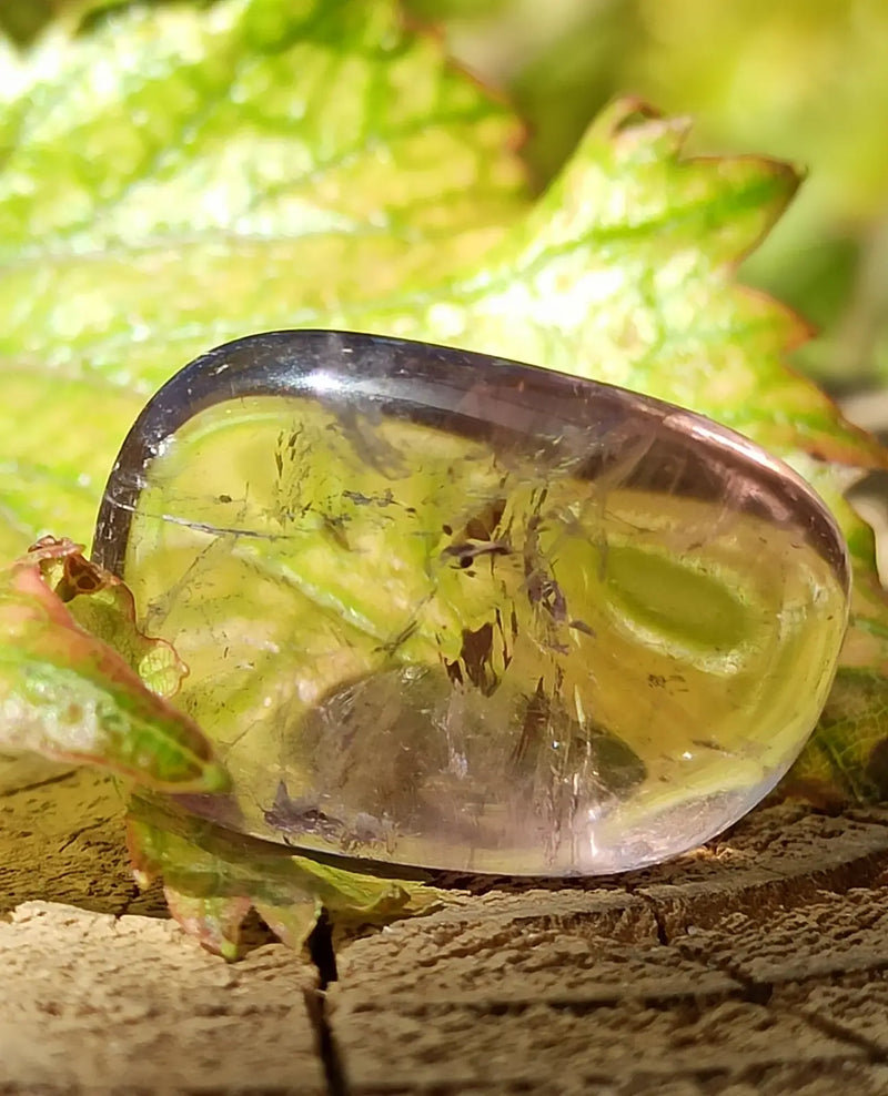 Chargez l'image dans la visionneuse de la galerie, Amétrine de Bolivie - Pierre roulée (Taille Petite à Moyenne) - Grade Prémium Amétrine pierre roulée
