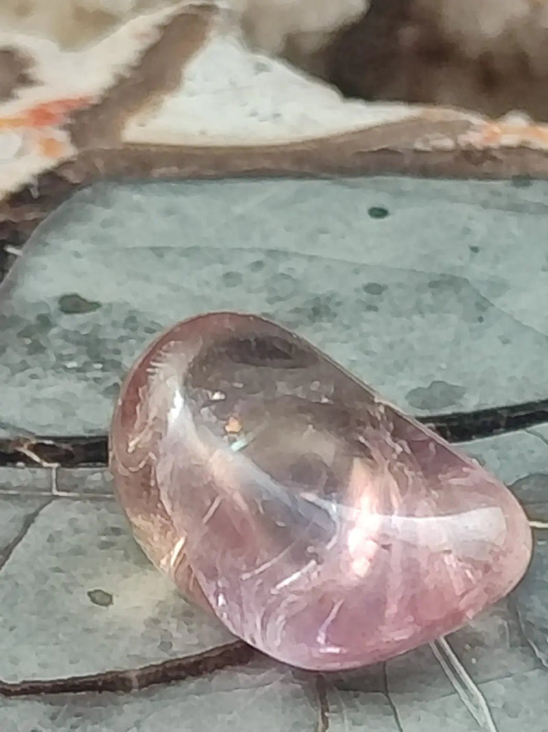 Chargez l'image dans la visionneuse de la galerie, Amétrine de Bolivie - Pierre roulée (Taille Petite à Moyenne) - Grade Prémium Amétrine pierre roulée
