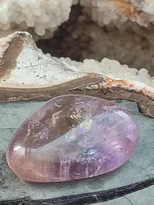 Amétrine de Bolivie - Pierre roulée (Taille Petite à Moyenne) - Grade Prémium Pierre roulée