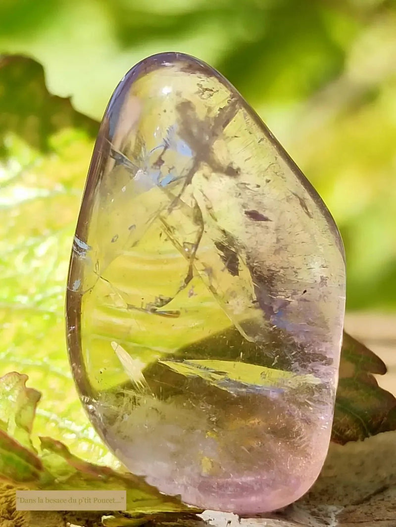 Chargez l'image dans la visionneuse de la galerie, Amétrine de Bolivie - Pierre roulée (Taille Petite à Moyenne) - Grade Prémium Amétrine pierre roulée
