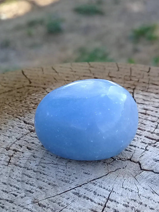 Angélite pierre roulé Grade A ++++ Angélite pierre roulée